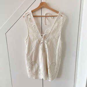 FREE PEOPLE | White Lace Dress